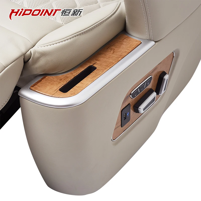 Luxury Electric Adjustable Swivel Car Seat With Motorized Backrest For