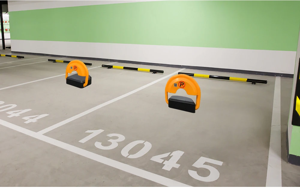 Sharing smart car Parking Lock Remote Control GPRS Bluetooth sensor sharing parking lock. - ANKUX.COM
