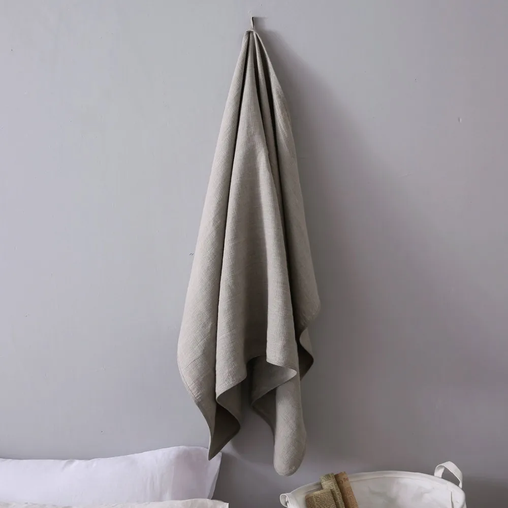 Heavy Linen Blankets Double Layer Heavy Linen Fabric Made Customer Size