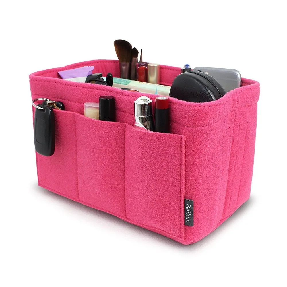 Felt Purse Insert Handbag Organizer Bag In Bag Organizer With Handles