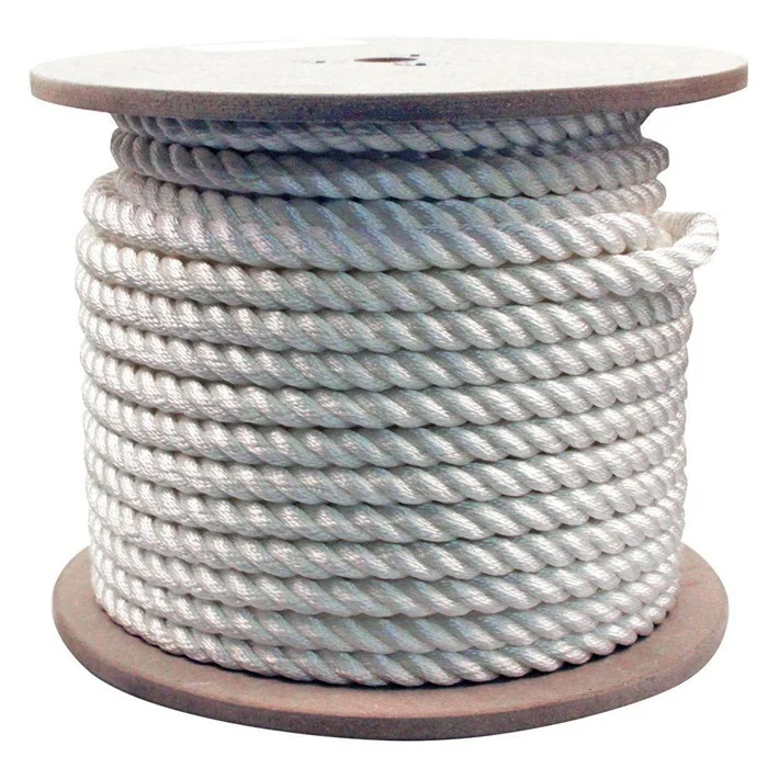 3Strands Twisted Anchor Line in Reel boat anchor rope with thimble