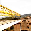 High Speed Way 100t 150t 200t trusseed type bridge launching crane erecting machine