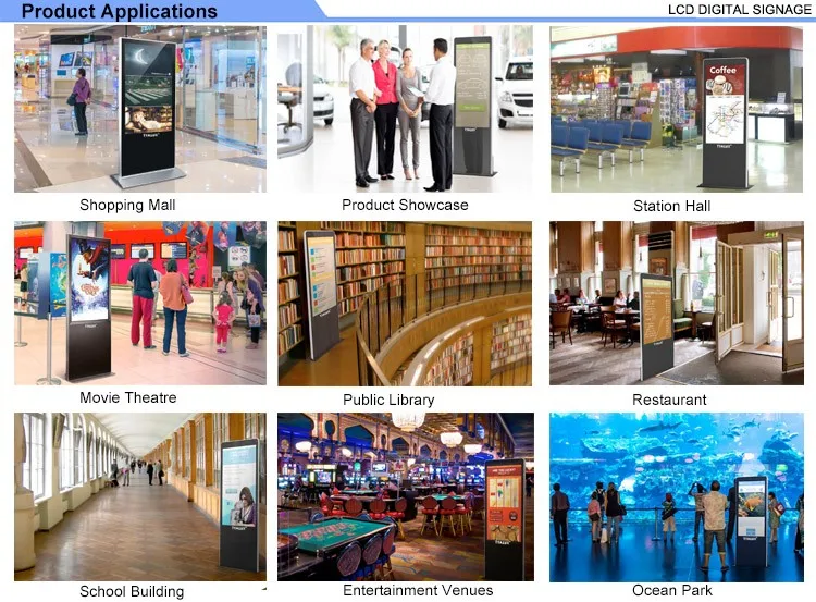 China Supplier Android 4.4.2 HD Touch Screen 42 Inch Digital Signage Display