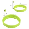 Premium Nonstick FDA Round Silicone Egg Ring, Pancake Mold, egg pancake ring