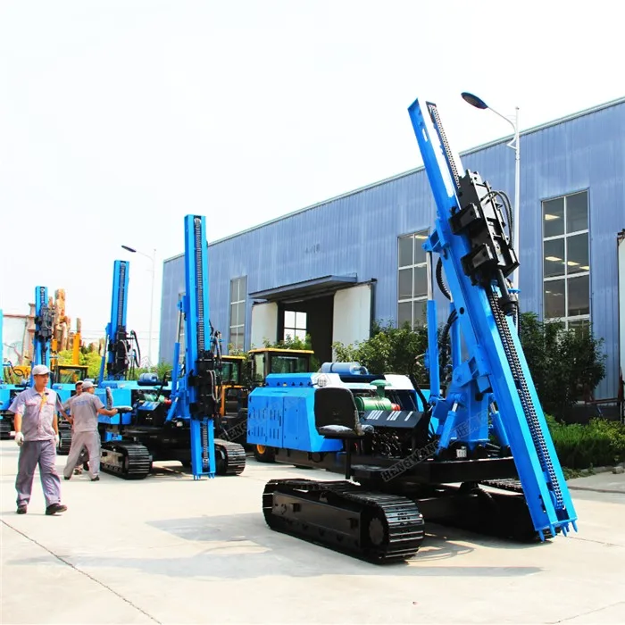 Hydraulic Drop Hammer Solar Pile Driver For Sale Buy Hydraulic Pile
