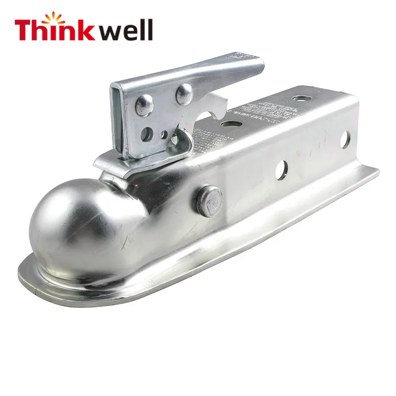 NBJINGYI 2 Trailer Hitch Ball Mount with 2-Inch Trailer Ball /& Hitch Pin Clip 2 Drop Hitch Ball Starter kit