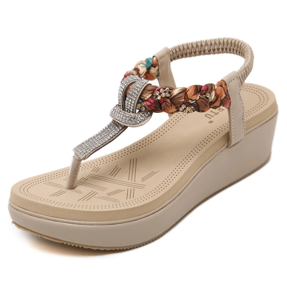 ladies elastic sandal, ladies elastic sandal Suppliers and Manufacturers at