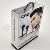 Top and down drawer or left to right open earphone box with logo