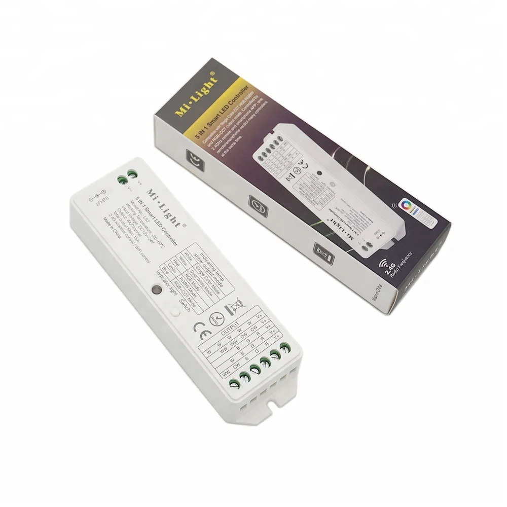 MI-Light Smart LED Controller 5 IN 1 2.4G Wireless Control Wifi Control LS2