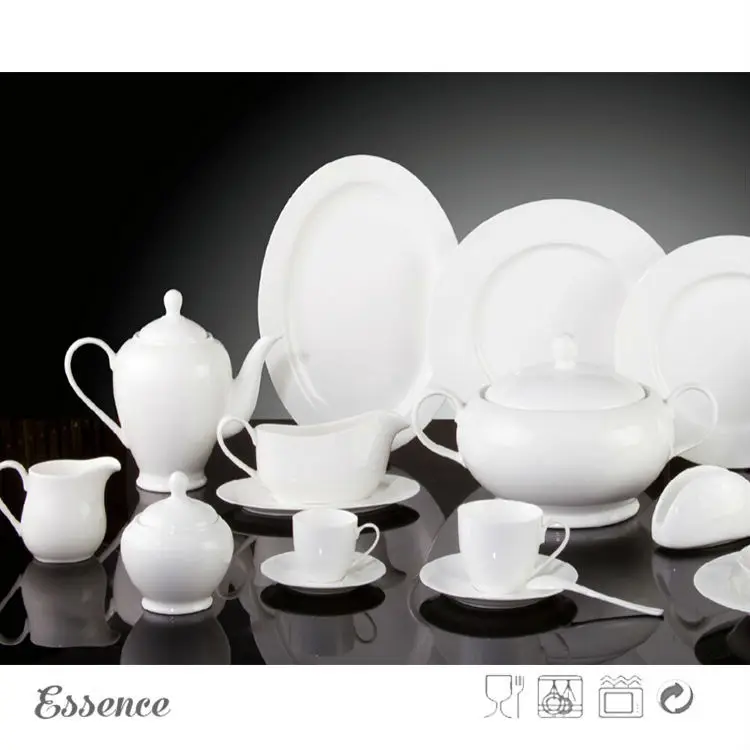 Cina Grosir Mewah Putih  Porcelain Keramik  Tableware Buy 