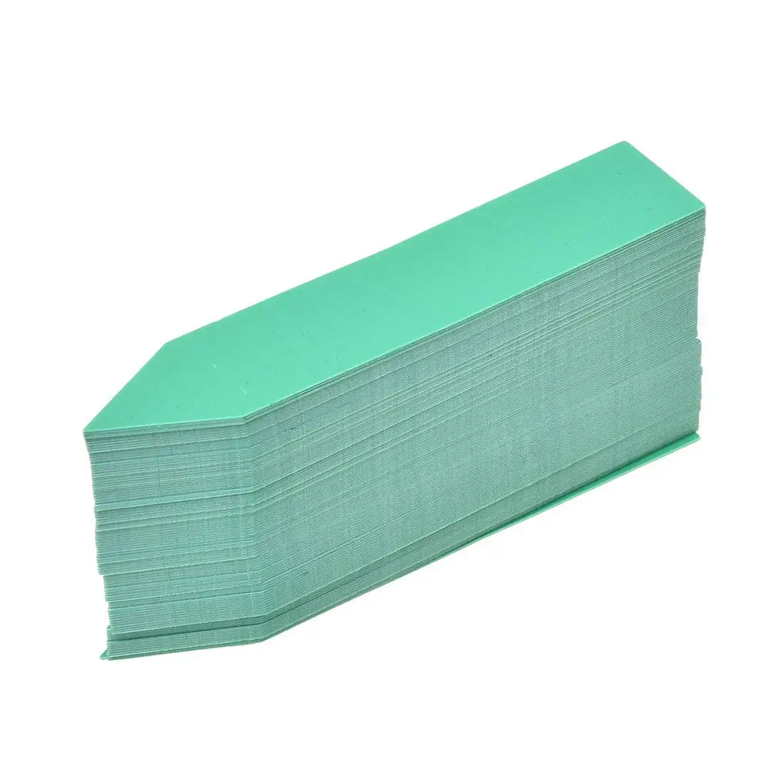 TOOGOO(R) 100 Pcs Plastic Plant Seed Labels Pot Marker Nursery Garden Stake Tags 10cm x 2cm (Green)