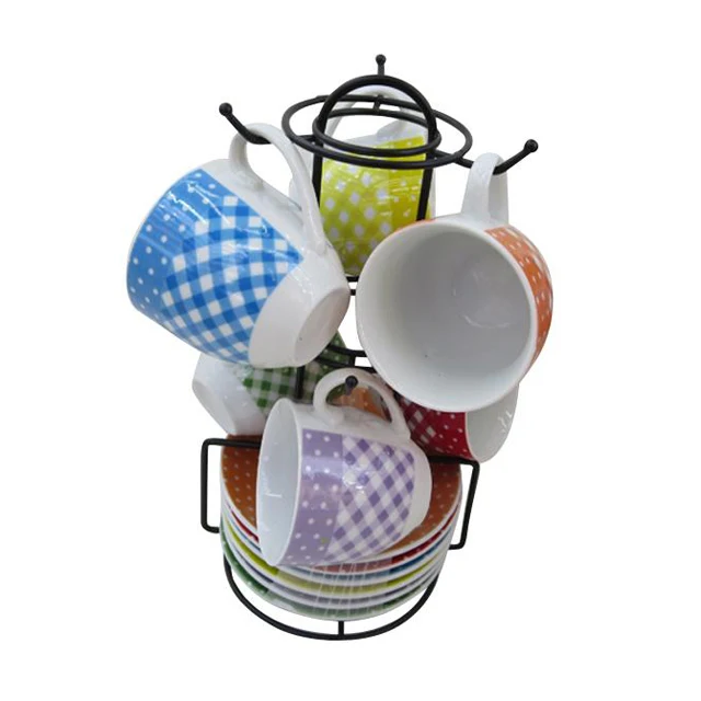 Antique de 12 pcs en vrac en c&eacute;ramique tasse &agrave; th&eacute; et soucoupe pas cher