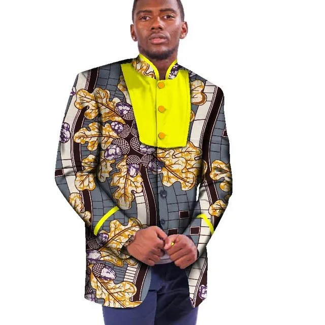 2018 African Jacket For Men Top African Clothing Dashiki African Print ...