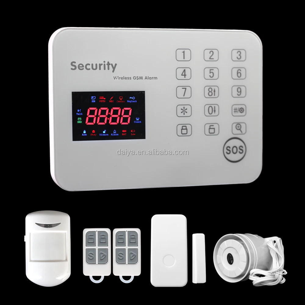 Daiya New Hot Product Security Alarms Systems With 120 ...