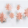 3D White Snowflake Hanging Garland Flags for Christmas,Home Decor,Holiday,New Years Party Supplies