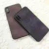 Custom order Ultra Thin Leather Back Cover Case For Iphone 6 7 8 xi 2019 xi