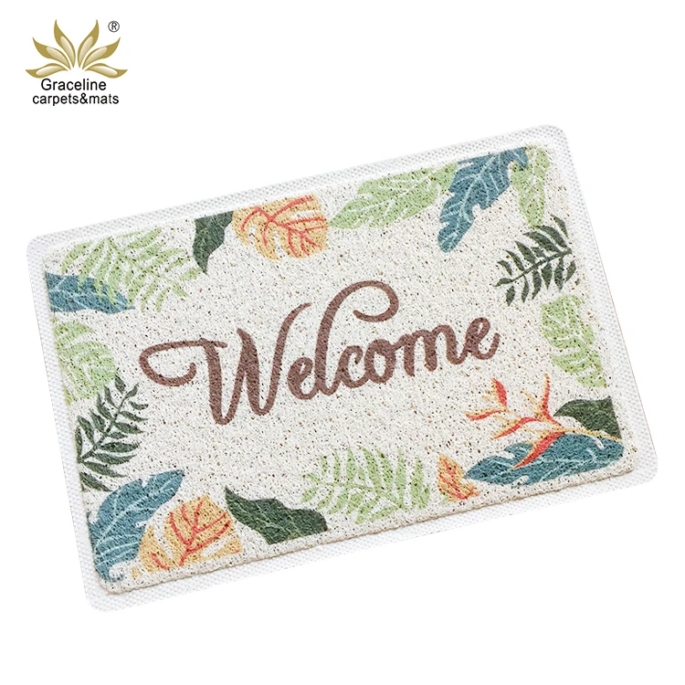 Custom Made Logo Printed Outdoor Entry Welcome Carpet Mats Buy