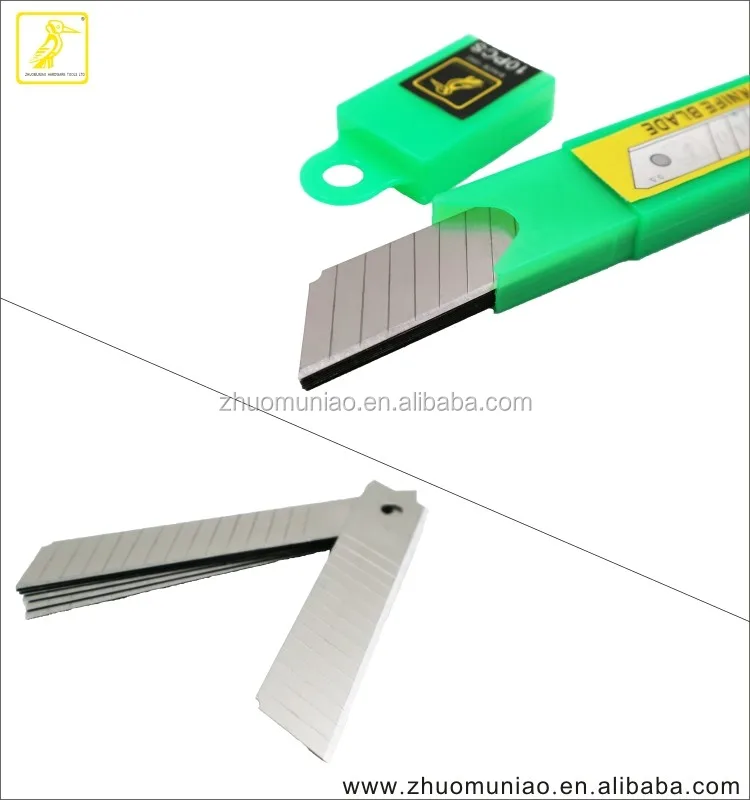 18mm Width Utility Knife Sk5 0.6mm Thickness Cutter Blade Buy Blades
