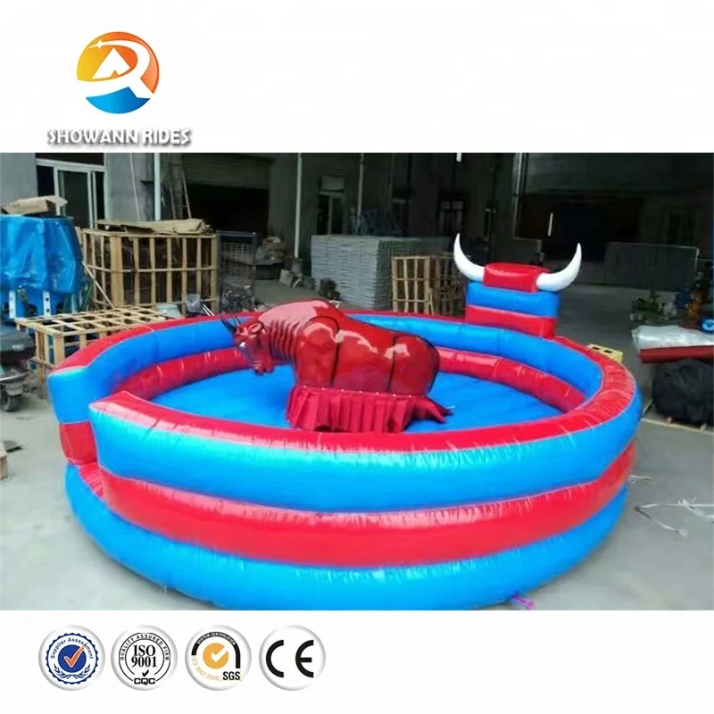 pool bucking bull