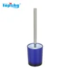 Shenzhen factory sales Washroom Cleaning Plastic blue Toilet Brush holder