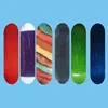 Skateboard Parts Good Quality 7 ply hard rock canadian maple skateboard deck