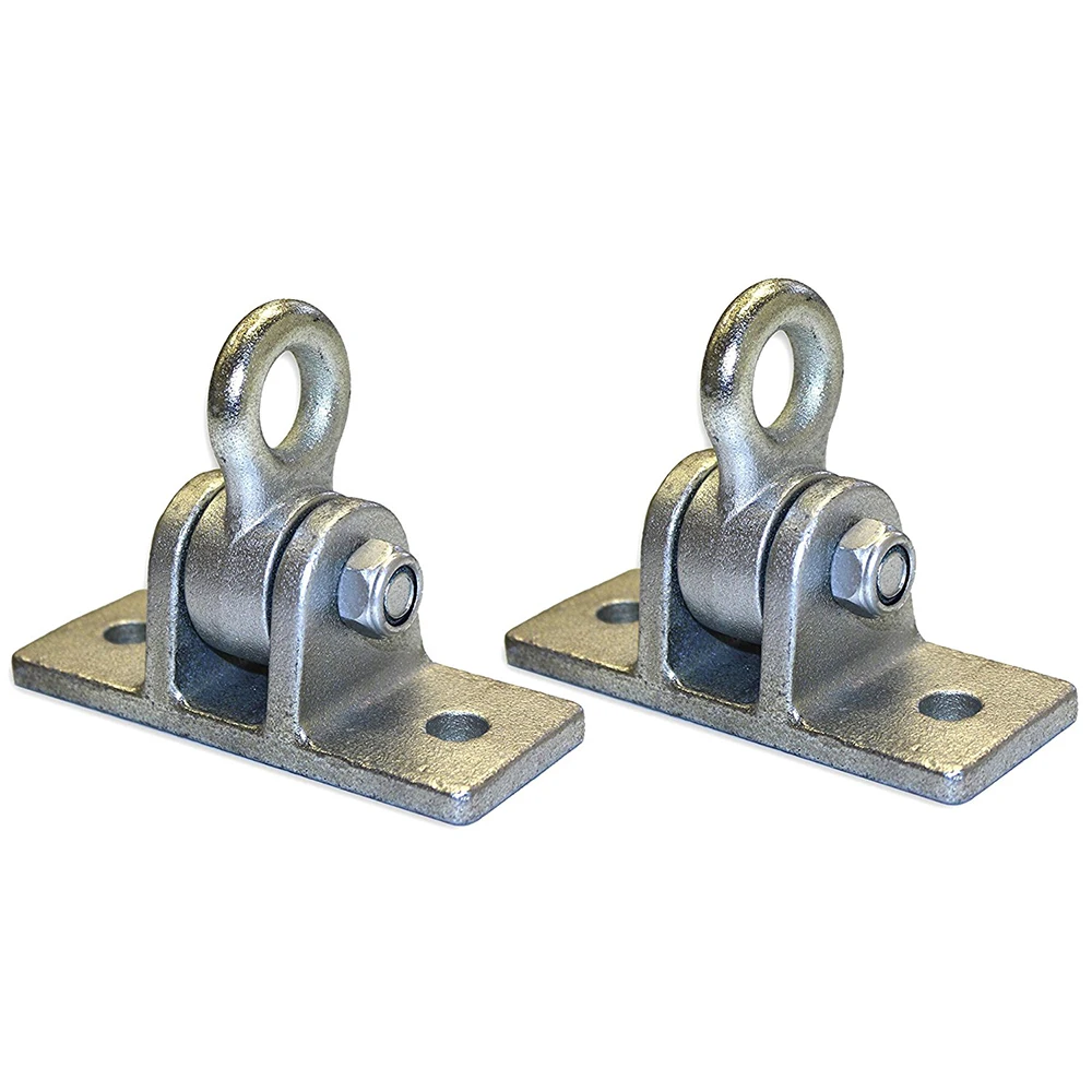 BT-090802 2 Heavy Duty Hangers for Wooden Sets Playground Porch Indoor Outdoor Swing Snap Hooks Accessories