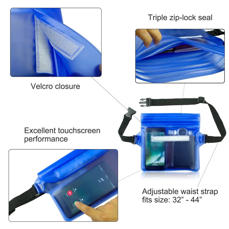 Waterproof Pouch With Waist Strap For Ipad Tablet Case,Waterproof