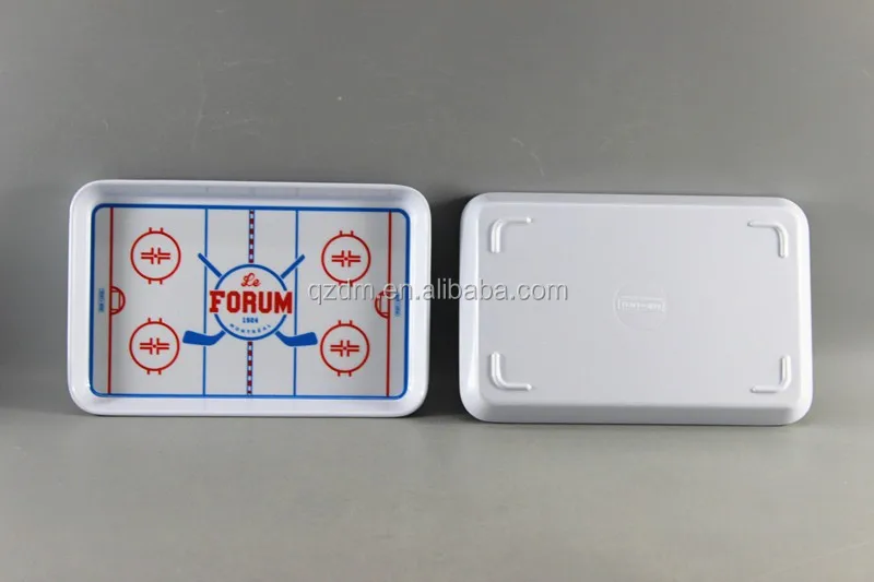 Rectangle Shape Melamine Kids Serving Tray Candy Tray Cake Tray
