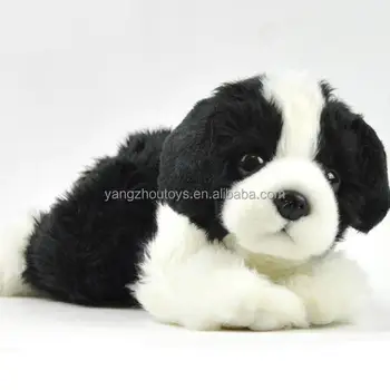 peluche chien border collie