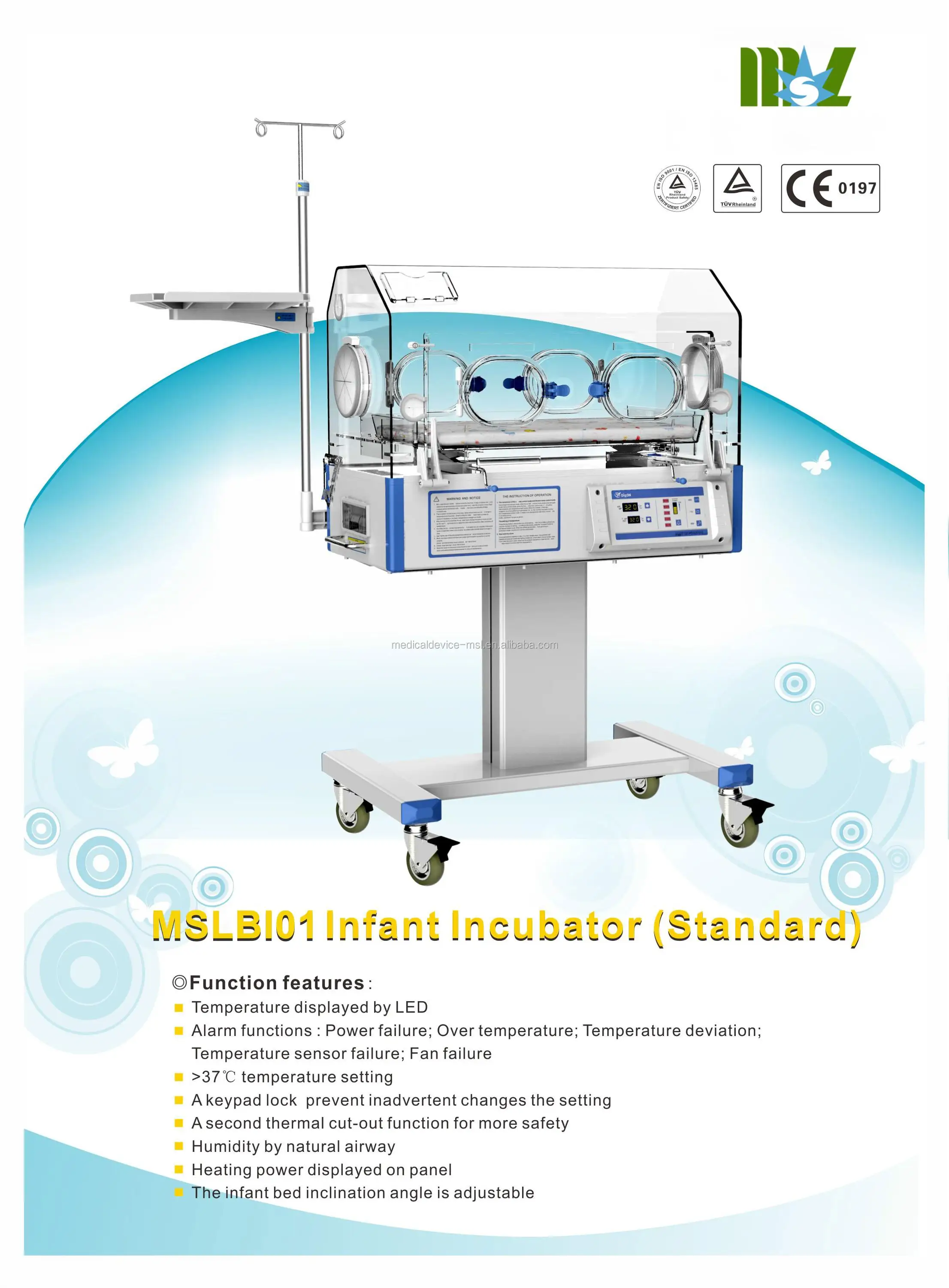 Factory Price Infant Care Equipment Medical Cheapest Nicu Infant ...