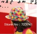 1 PCS Kids Children Cotton Hat Sun Cap Baby Jazz Cap Cowboy Hat Kids Top Hat