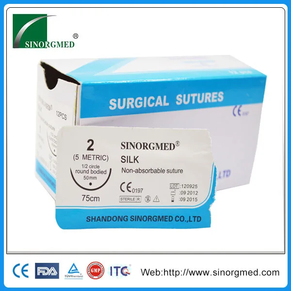 Medical Supplier Surgical Suture Types Silk Suture Buy Suture Types