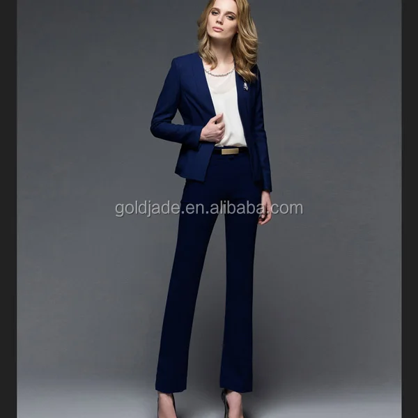 2016 Top Fashion Office Ladies Suits Designs - Buy Ladies Designer ...