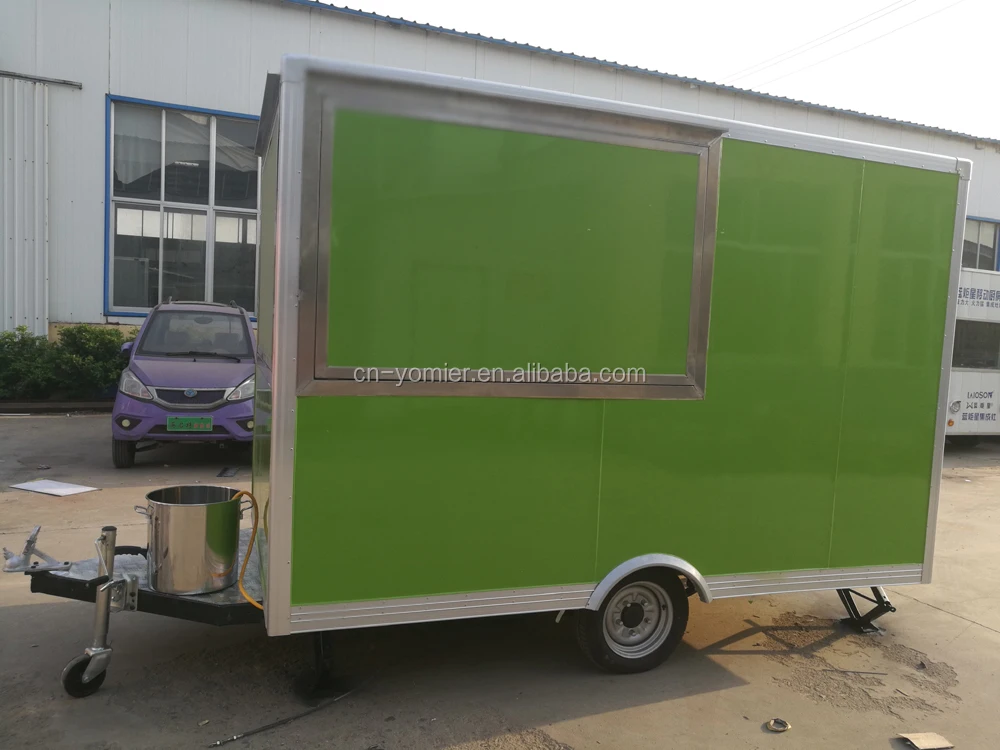 Highly Catering Crepe Food Truck/ Towable Slush Sale Trailer In Saudi