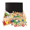 FQ brandchildren's sorter cube box educational cognitive geometric shape matching wooden toy matching blocks box