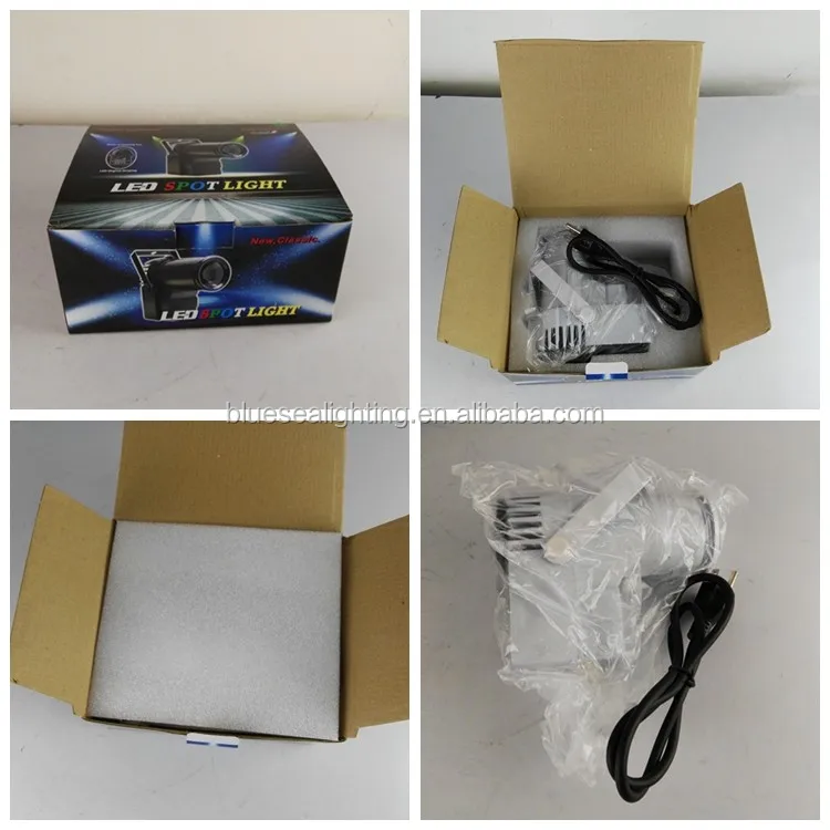 LED mini light 10W LED pin spot/RGBW 4in1 dmx led pinspot light