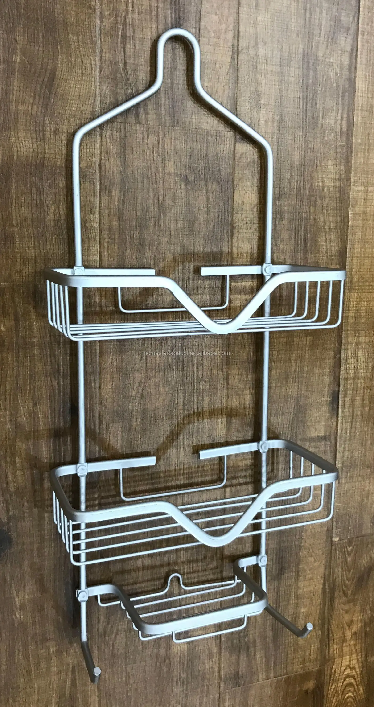 3 Tier Never Rust Aluminum Hanging Bathroom Shower Caddy Buy Anodized Aluminum Adjustable
