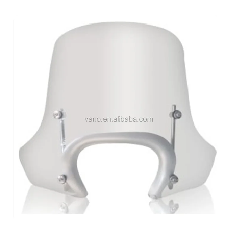 Clear smoke motorcycle windshield wind deflector for FLY150