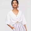 Moda 2018 western wear woman body t-shirt with short sleeves