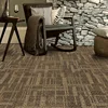 High Traffic Commercial Modular Office Loop pile pp carpet tiles 50*50cm