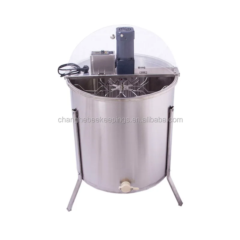 6 Frames Steelsteel Honey Extractor With Plastic Honey Extractor Gate