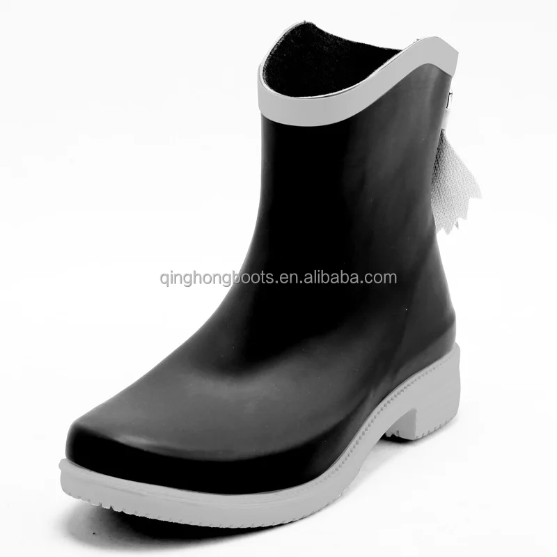 women's low cut rubber boots