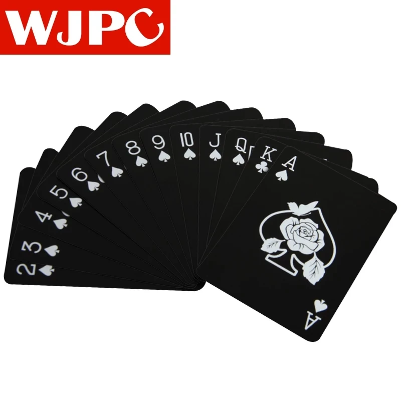 Wjpcthe Best Custom Printed Poker 100 Plastic Playing Cards Buy 100