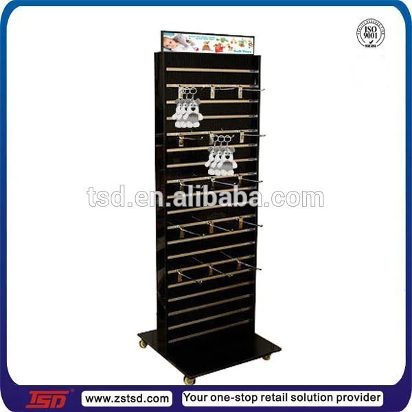 Custom Store Double Side Slatwall Display,Plush Toy Display Rack,Toy