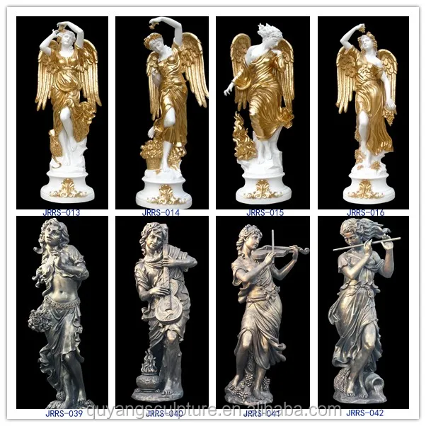 large resin angel statues