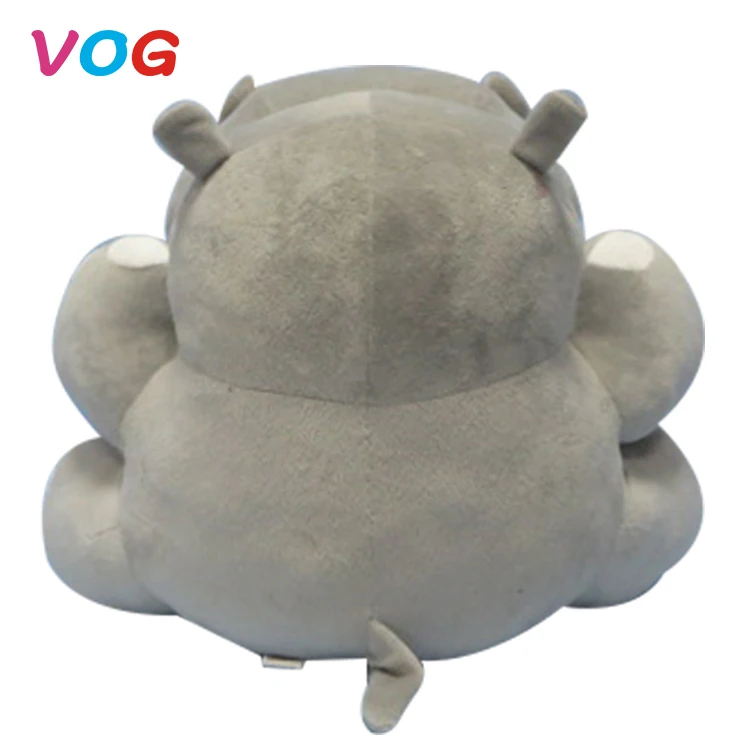 Factory Price Hippo Shaped Stuffed Animal Plush Toys Custom For Kids ...