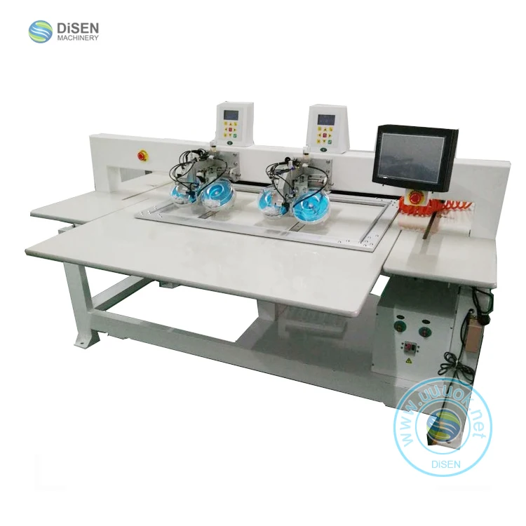 High productive efficiency auto two head two color double discs rhinestone hotfix machine