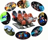 Interactive attractions full motion chair drivers usb 7d gaming mouse with full effects for amusement park