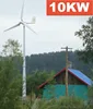 Low RPM 10Kw 20kw 30kw 50KW horizontal axis Wind turbine generator with PMG and inverter controller