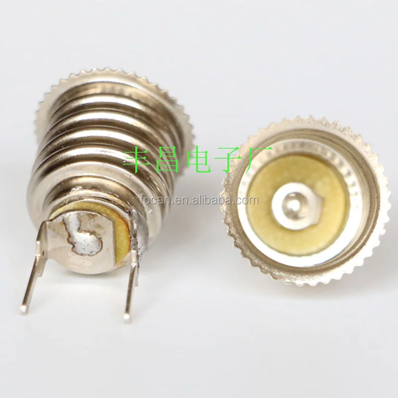 E14 Bulb Lamp Holder With 2 Pins For Weld On A Pcb Buy E14 Bulb